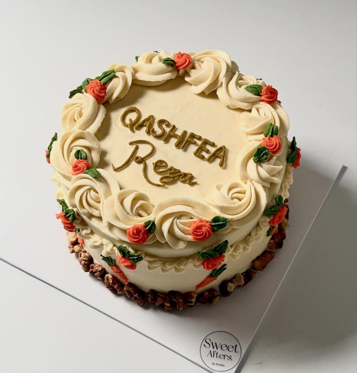 Spiced carrot cake by Sweet Afters